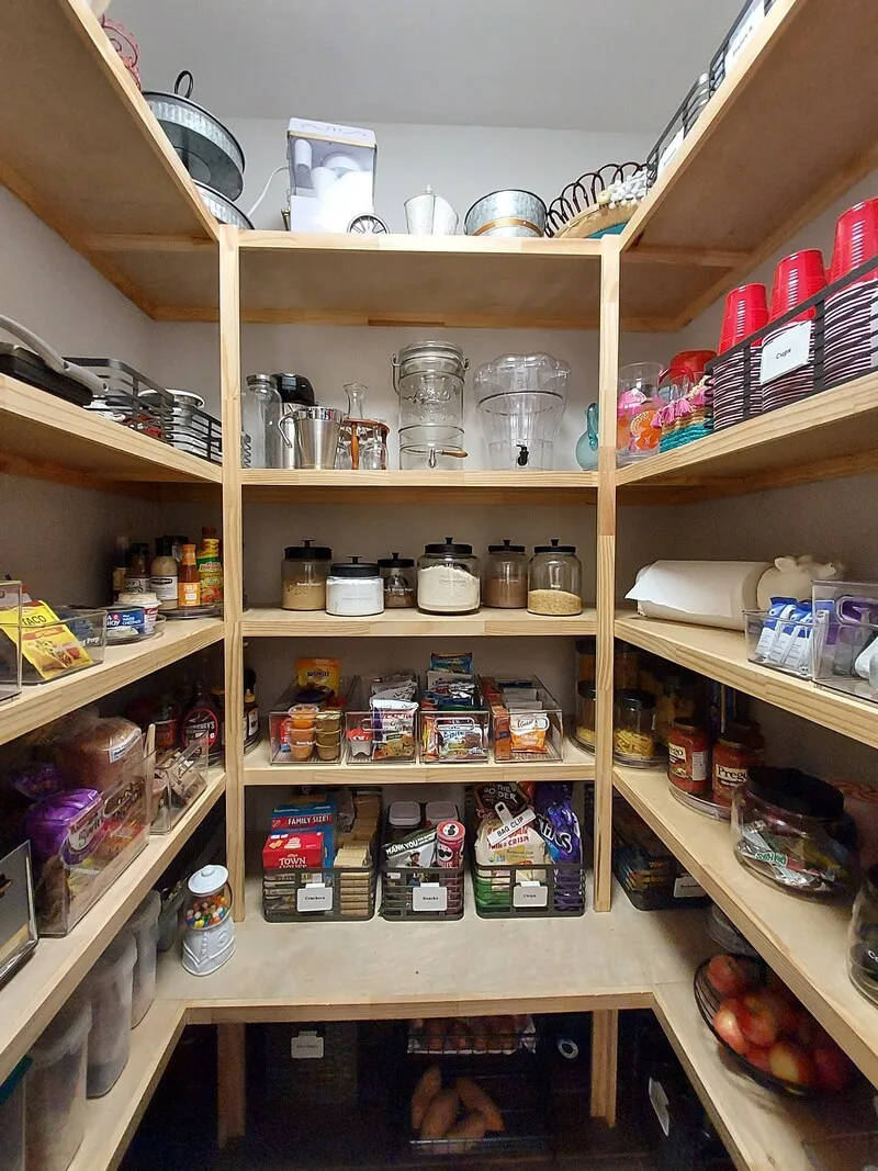 Organized Pantry