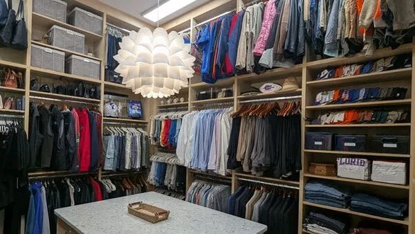 organized closet in Palm coast, FL