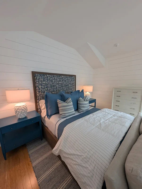 Decluttered and organized guest room in Ponte Vedra Beach, FL